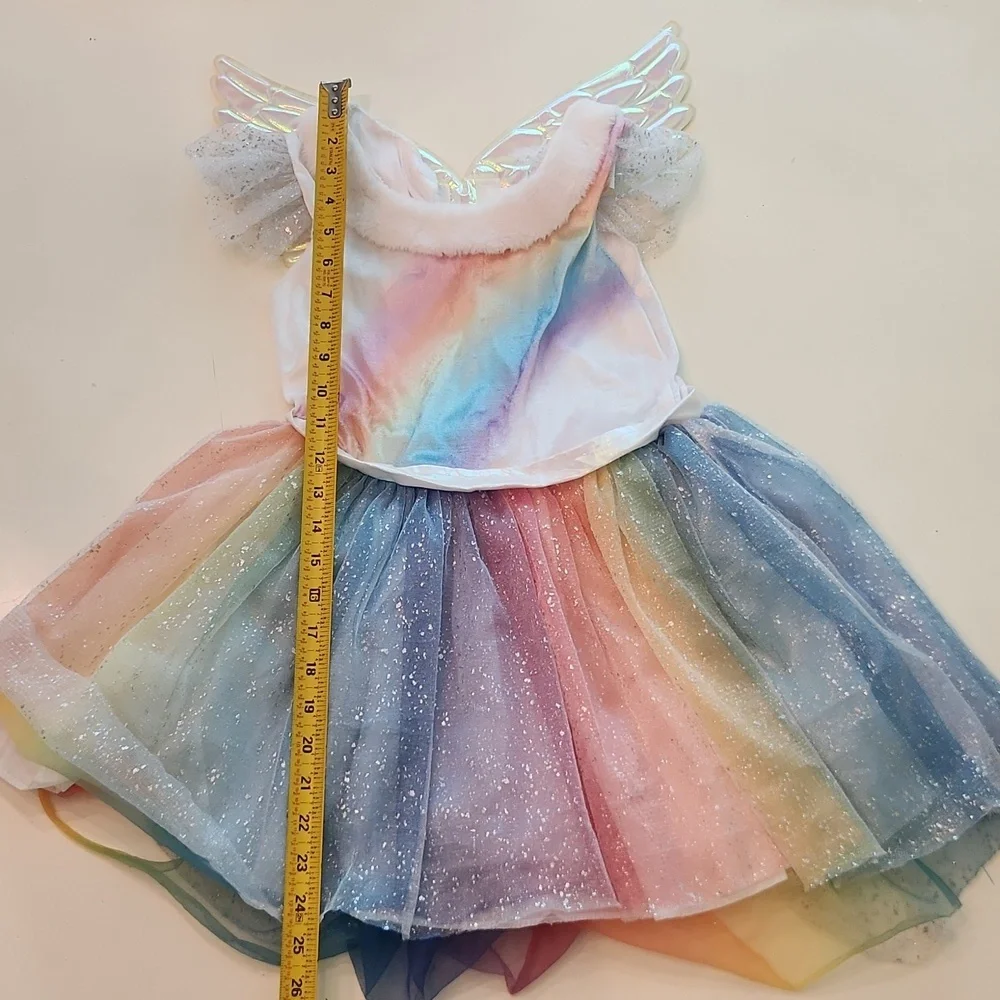 Rainbow Fairy Costume Halloween Dress Up Small - Picture 8 of 9
